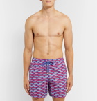 Vilebrequin - Moorea Mid-Length Printed Swim Shorts - Men - Red
