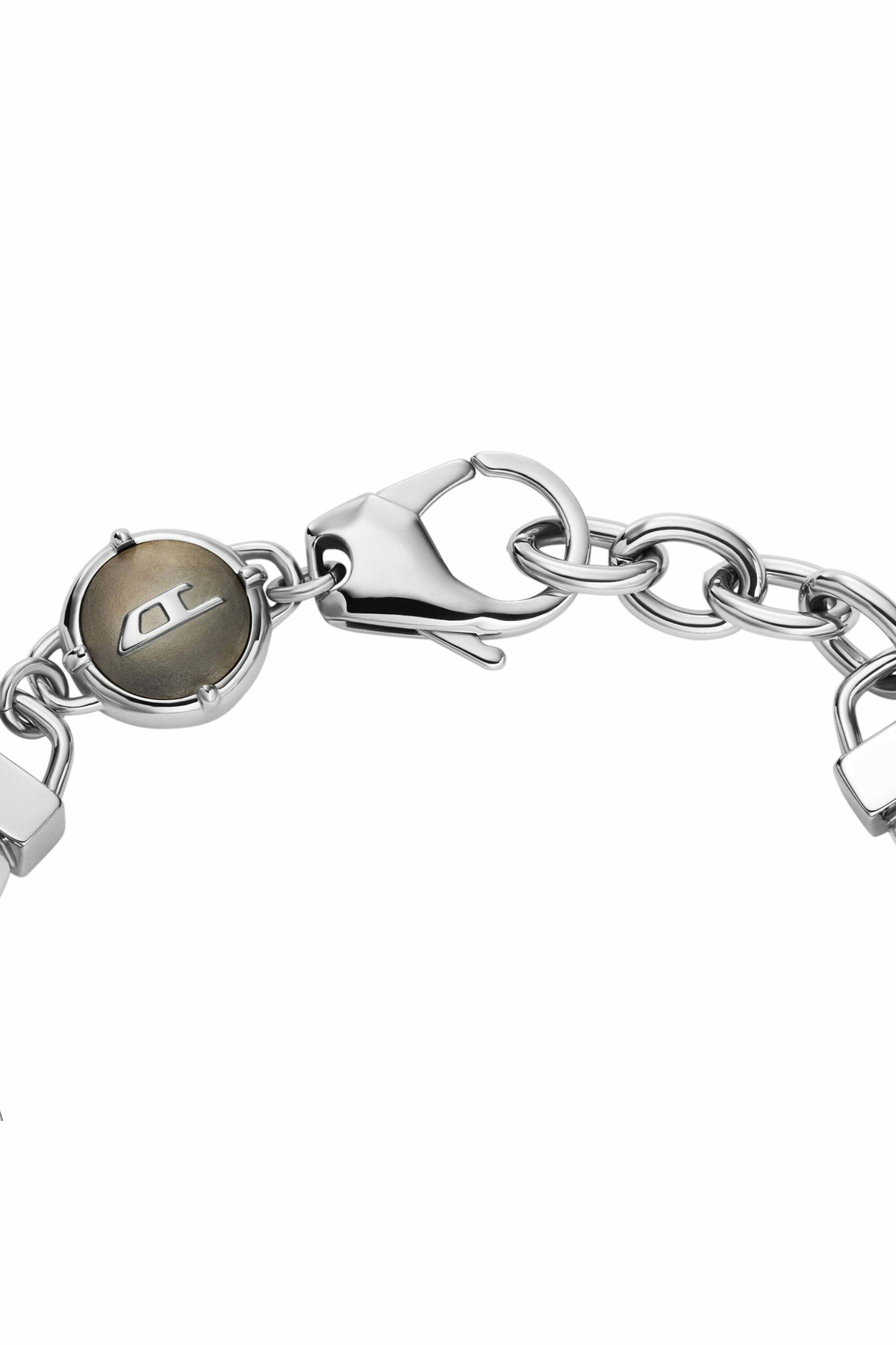 Diesel Stainless steel chain bracelet - Bracelets - Unisex - Silver