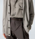 Giorgio Armani Braided leather belt