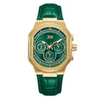JBW Orion Collection Automatic Green Dial Mens Watch J6408E