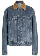 JW Anderson Corduroy Collar Denim Jacket