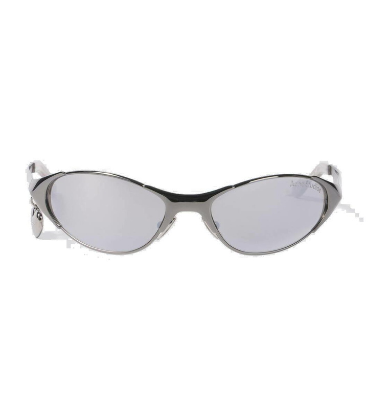 Photo: Acne Studios Charm oval sunglasses