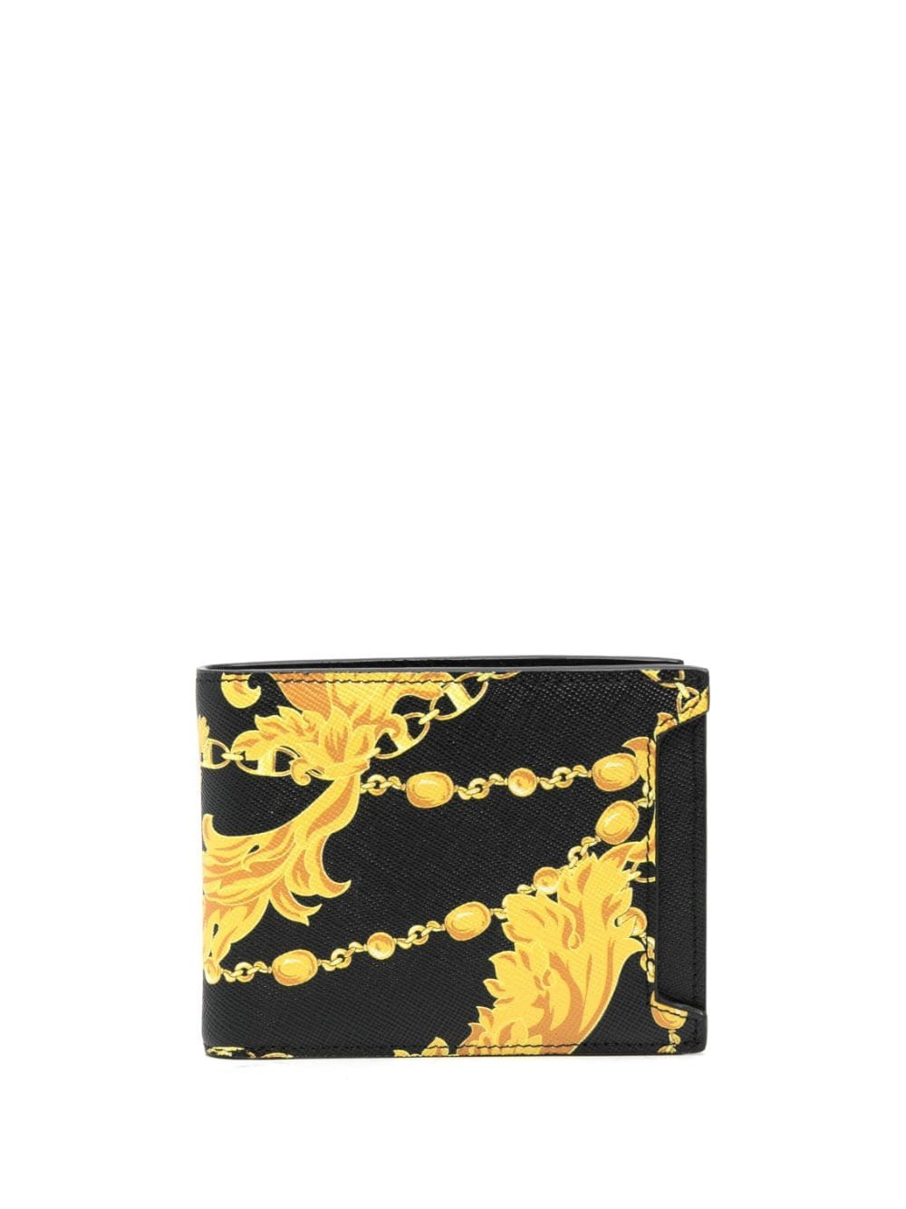 Wallet Versace Greek Lanyard Neck Wallet Black/Gold 1005625-DNYGR3