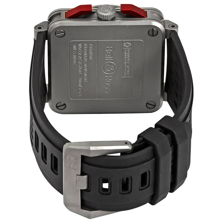 Bell and Ross Avaition Limted Edition Chronograph Black Carbon Fibre Dial Automatic Mens Watch BR0394-RS18