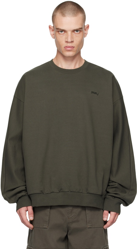 Photo: Juun.J Gray Crewneck Sweatshirt