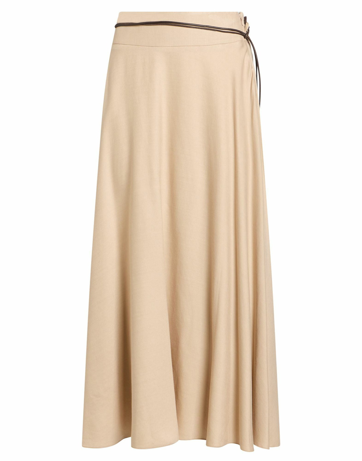 Peserico Womens Midi skirt in Beige