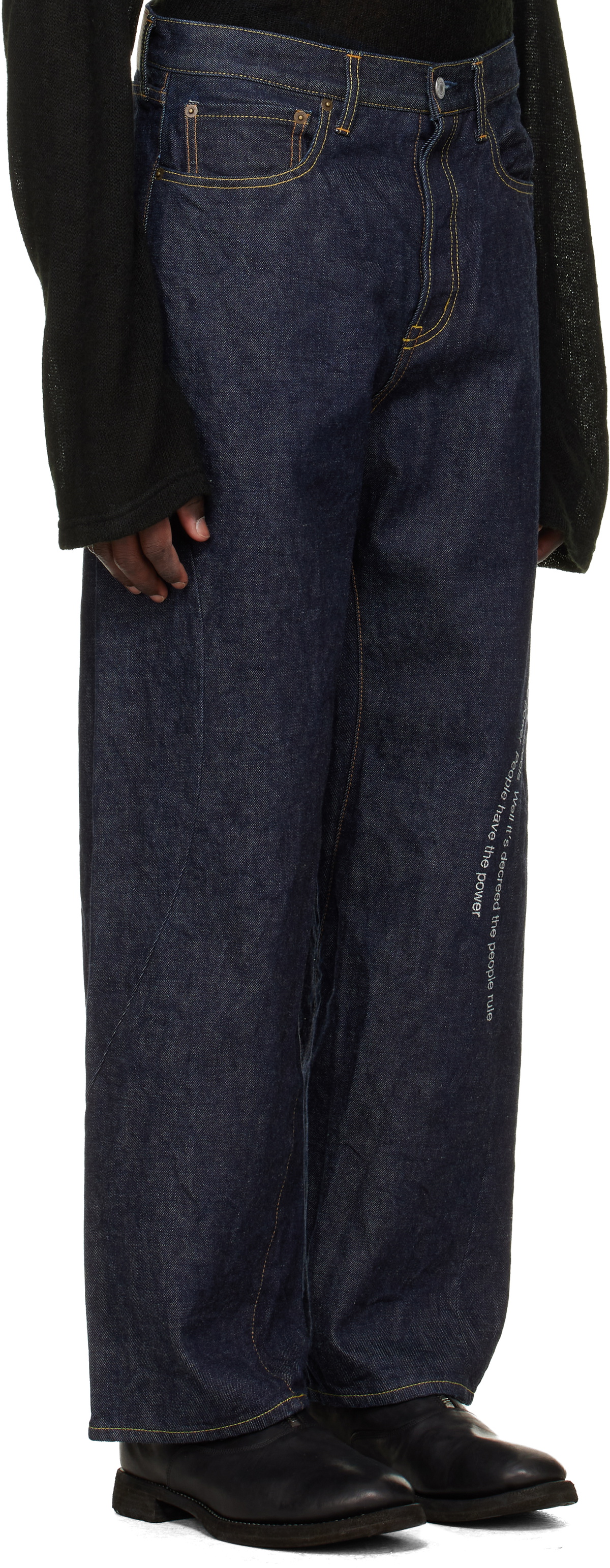 UNDERCOVER Blue UC1F4506-2 Jeans