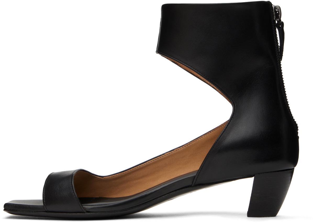 Marsèll Black Cucchiaia Heeled Sandals