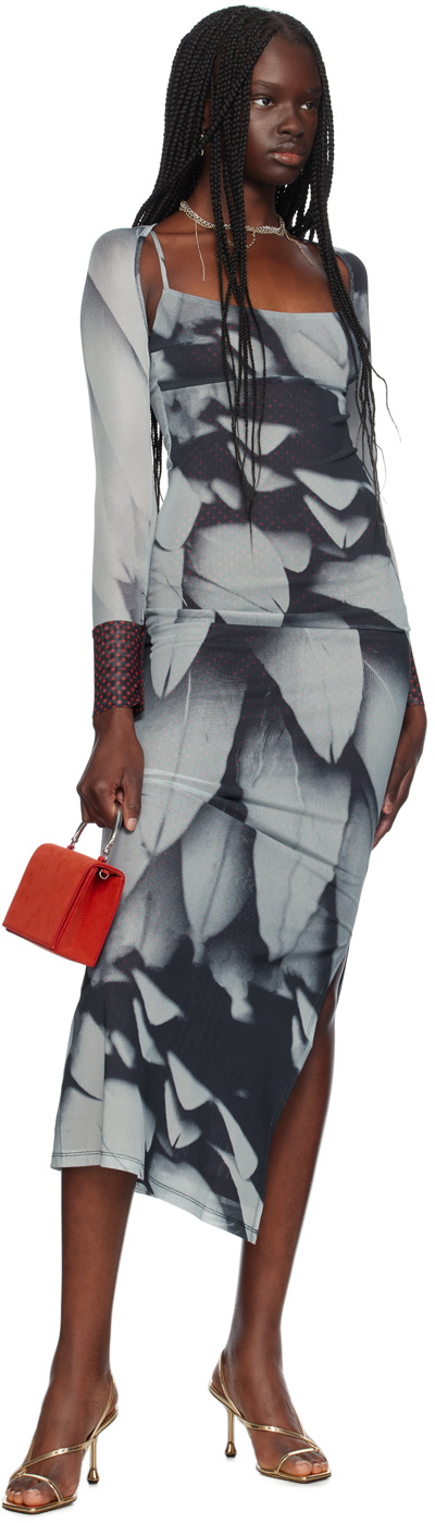 Miaou Blue Thais Maxi Dress