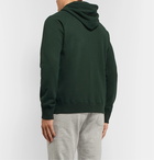 Reigning Champ - Logo-Embroidered Loopback Cotton-Jersey Hoodie - Green