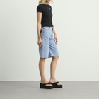 Coperni Women's Denim Bermuda Shorts in Blue Light