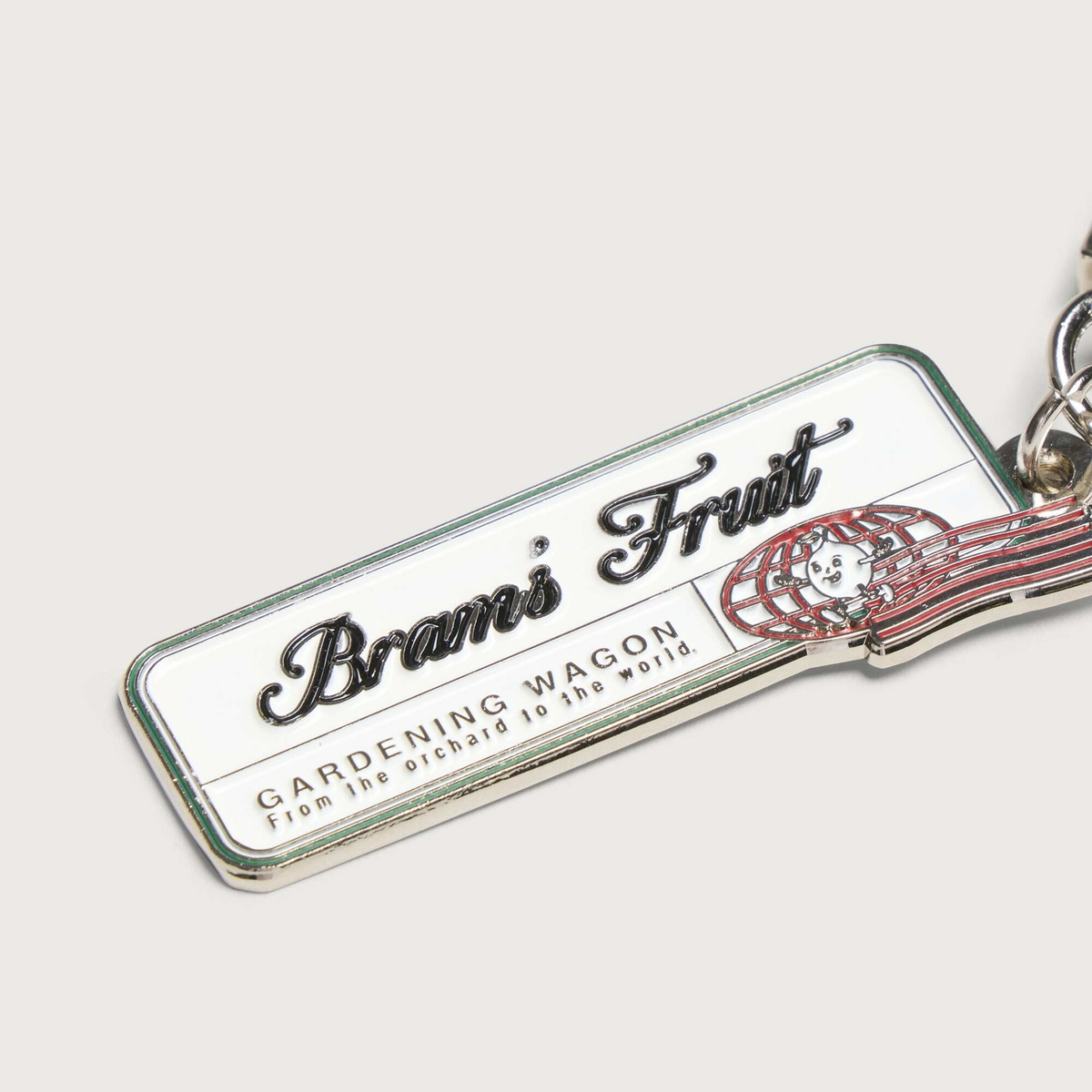 END. x Bram's Fruit Men's Tour Keychain in White