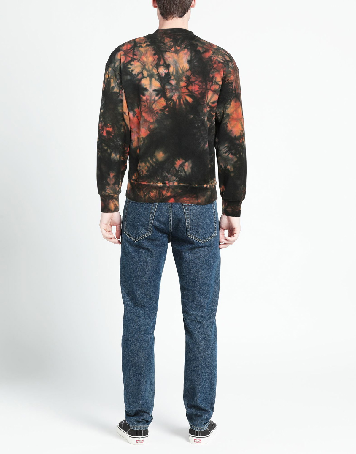 Aries Mens Sweatshirt in Orange