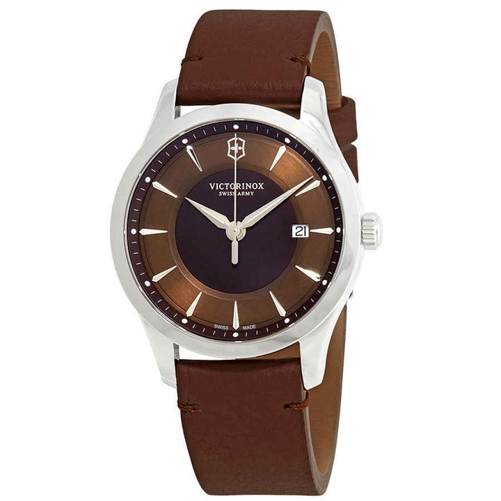 Photo: Victorinox Alliance Brown Dial Mens Watch 241805