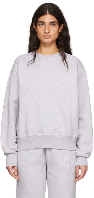 Photo: 7 Days Active Grey Monday Crew Sweatshirt