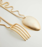 L'Objet Spirale 2-piece flatware set