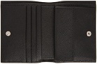 Marni Black Saffiano Leather Bifold Wallet