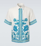 Etro Floral linen shirt