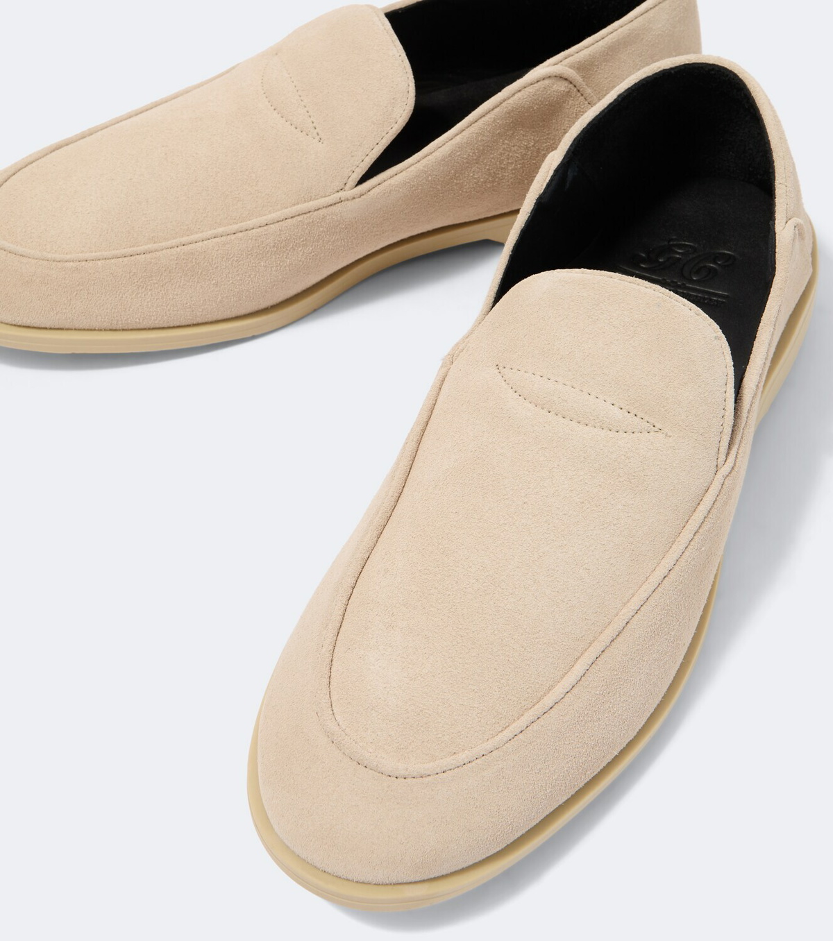 George Cleverley Mayfair suede loafers