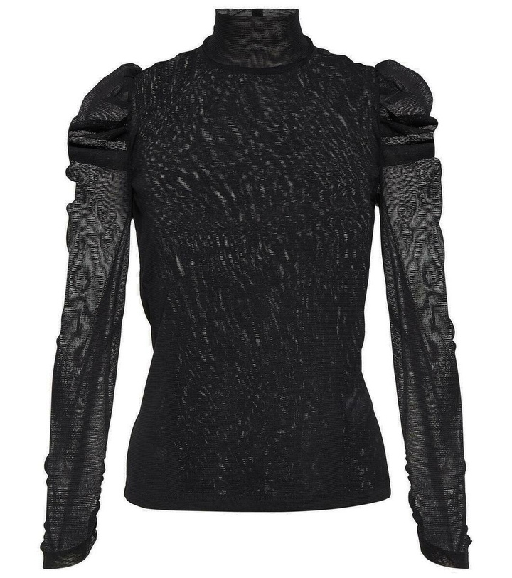 Photo: Diane von Furstenberg Remy mesh top