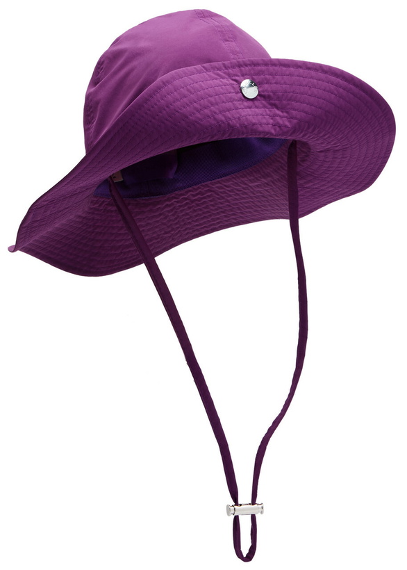 Photo: Moncler Nylon Fishing hat - Purple - One Size
