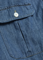 Drake's Chambray Shirt Denim