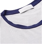 Ermenegildo Zegna - Striped Stretch Modal-Blend T-Shirt - Men - White
