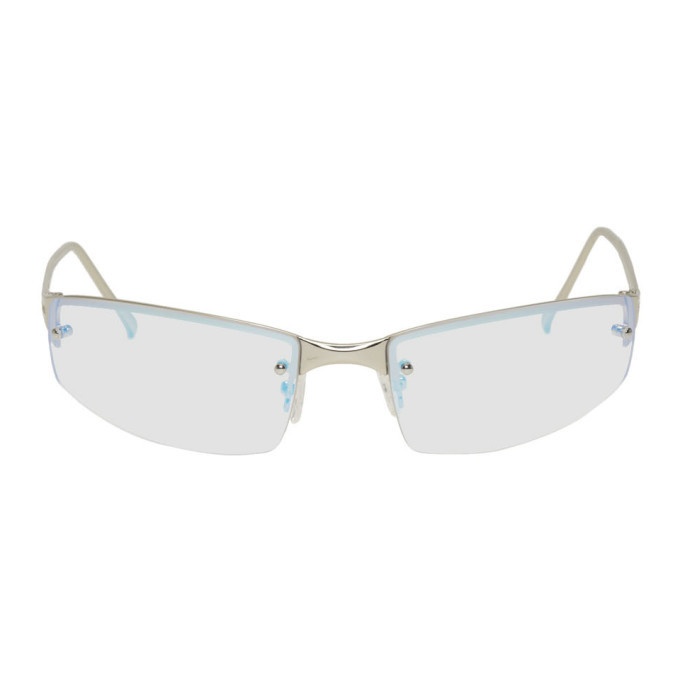 Photo: GmbH Silver Iridescent Halcyon Sunglasses