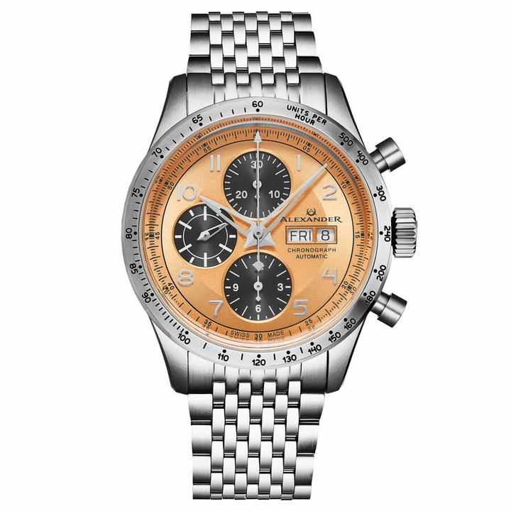 Photo: Alexander Alexander 2 Chronograph Automatic Mens Watch A450-LE