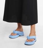 Ganni - Padded thong sandals