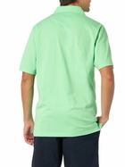 MC2 Saint Barth Man Green Cotton Jersey Polo