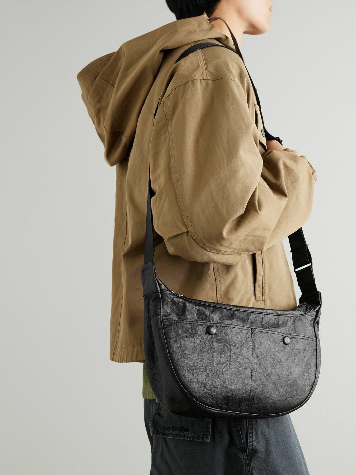 Porter-Yoshida and Co - Freestyle Dyneema Textured-Leather Messenger Bag