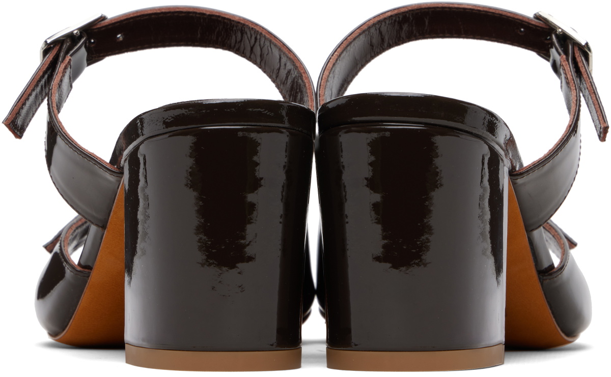 Maryam Nassir Zadeh Brown Una Heeled Sandals
