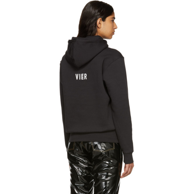 Vier Black Box Logo Hoodie