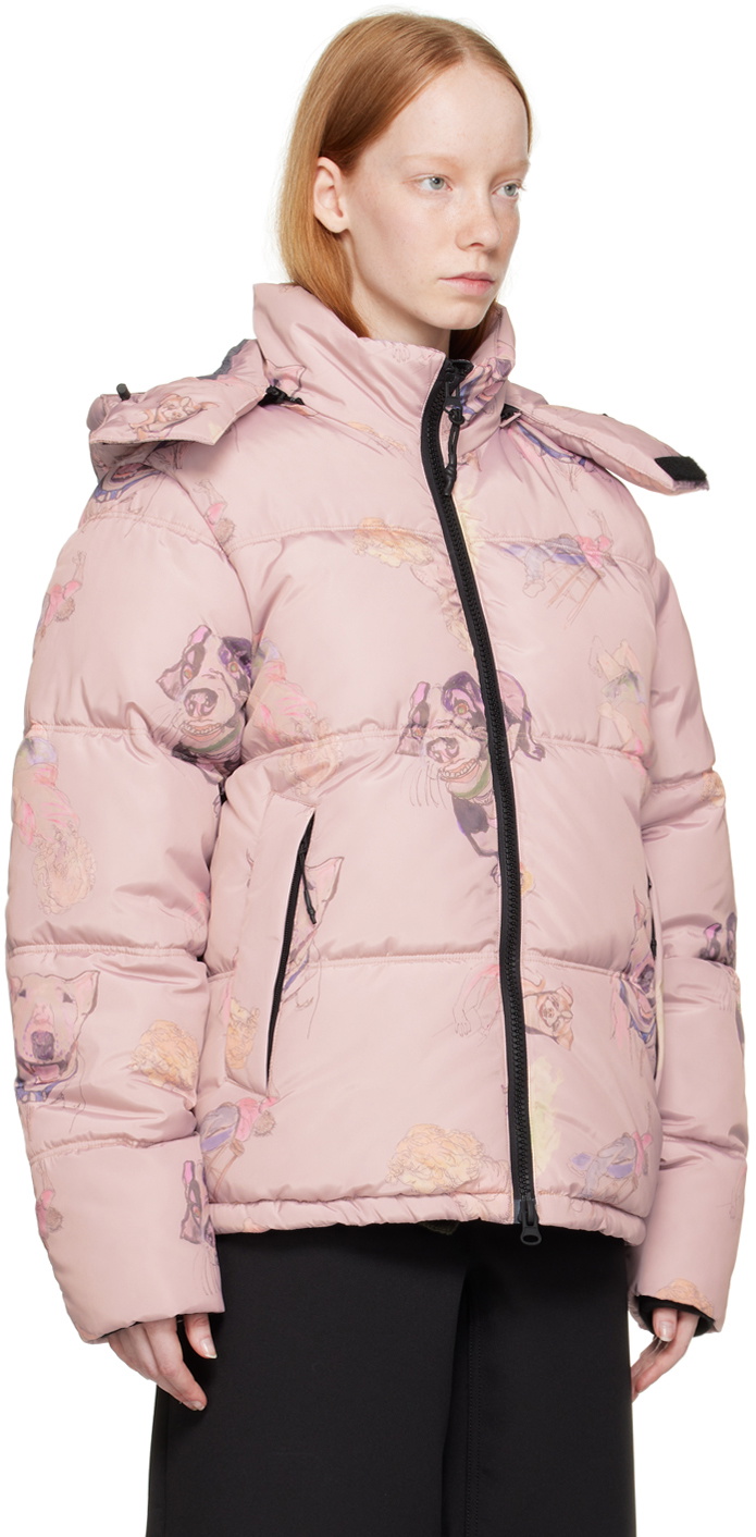 The Very Warm Pink Hooded Puffer Jacket