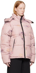 The Very Warm Pink Hooded Puffer Jacket