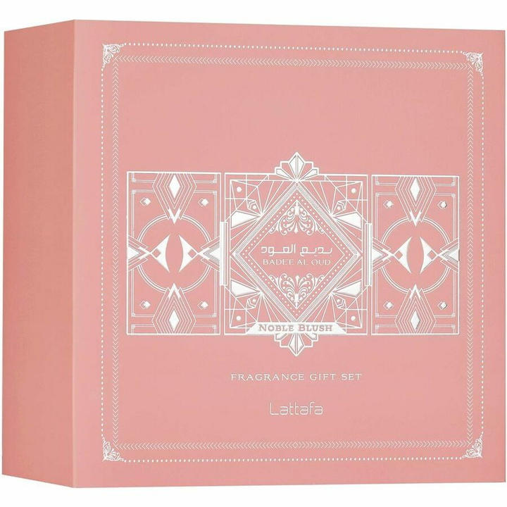 Photo: Lattafa Unisex Badee Al Oud 3pcs EDP Gift Set Fragrances 6290362349365