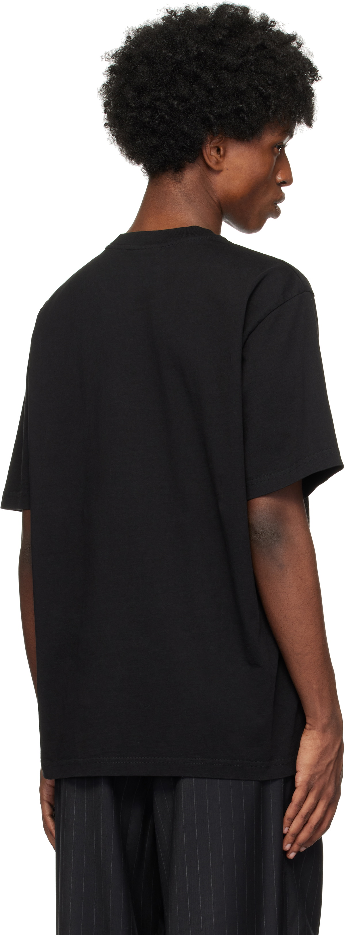 BLUEMARBLE Black Varsity T-shirt