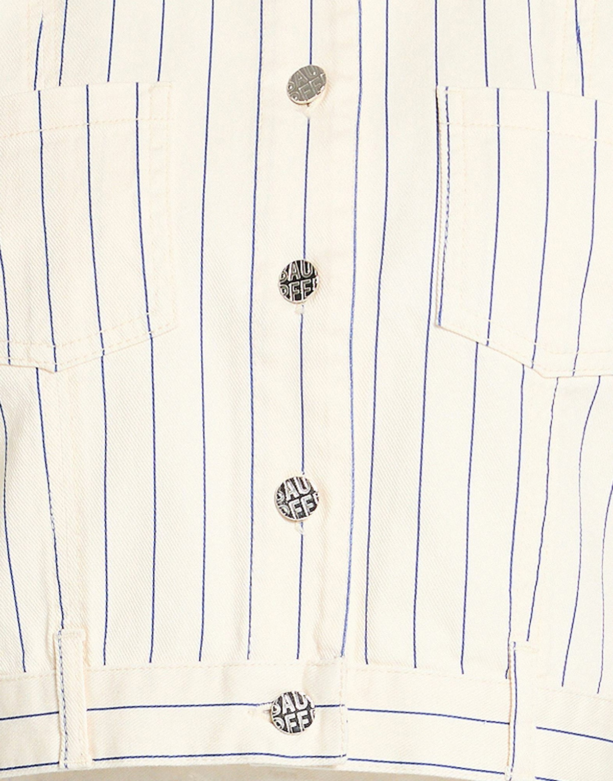 Baum Und Pferdgarten Womens Denim outerwear Ivory