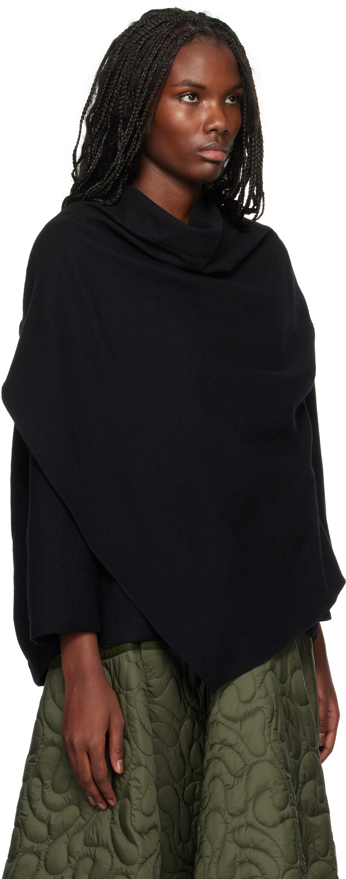 Toogood Black 'The Crofter' Blouse