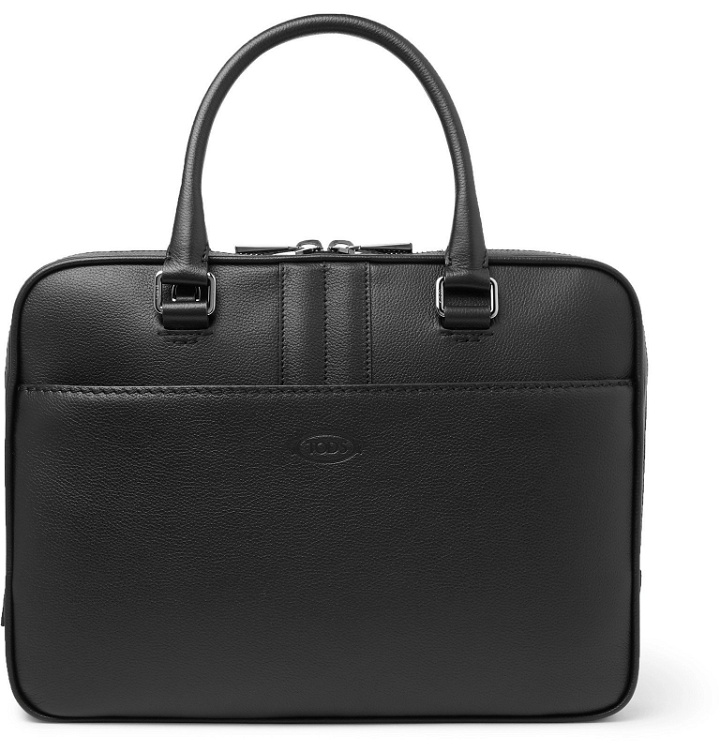 Photo: Tod's - Full-Grain Leather Briefcase - Black