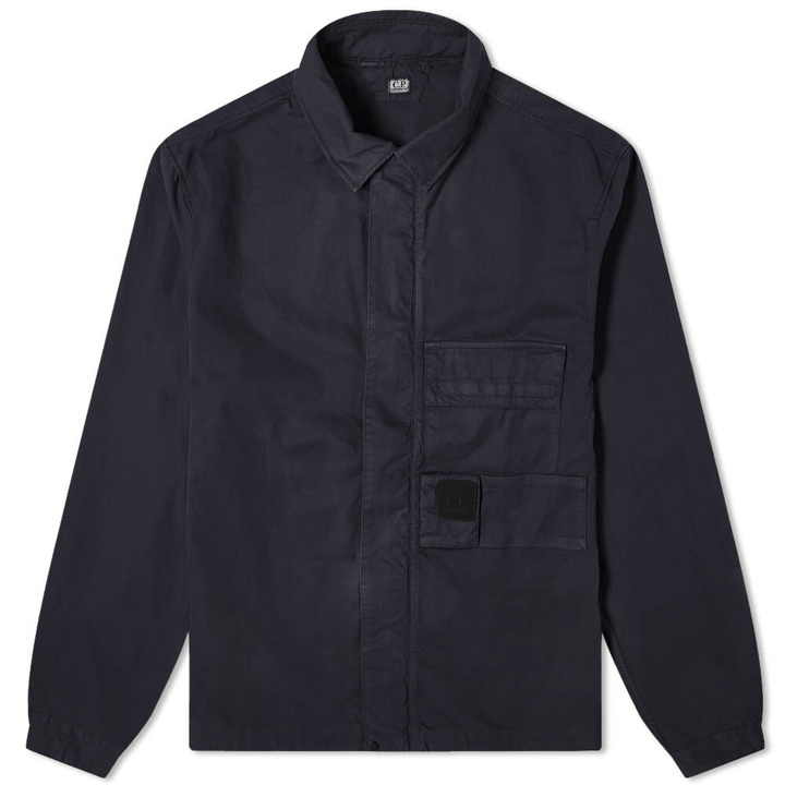 Photo: C.P. Company Men's Urban Protection Zip Overshirt in Navy