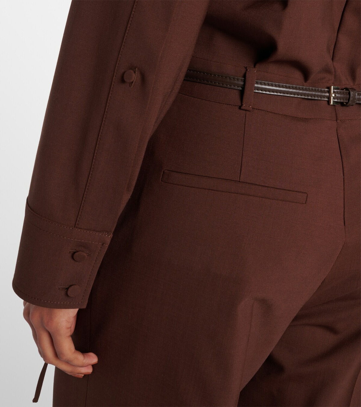 Gucci Horsebit wool-blend jumpsuit
