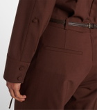 Gucci Horsebit wool-blend jumpsuit