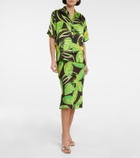 Louisa Ballou - Weekend printed silk shirt