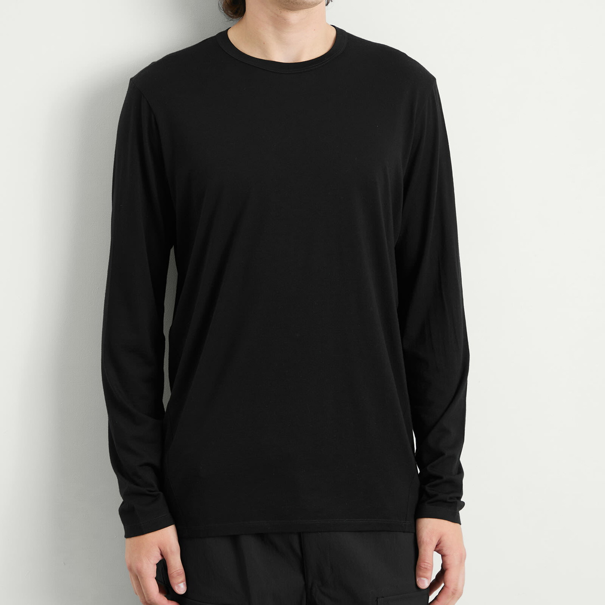 Arc'teryx Veilance Men's Frame Long Sleeve Shirt in Black