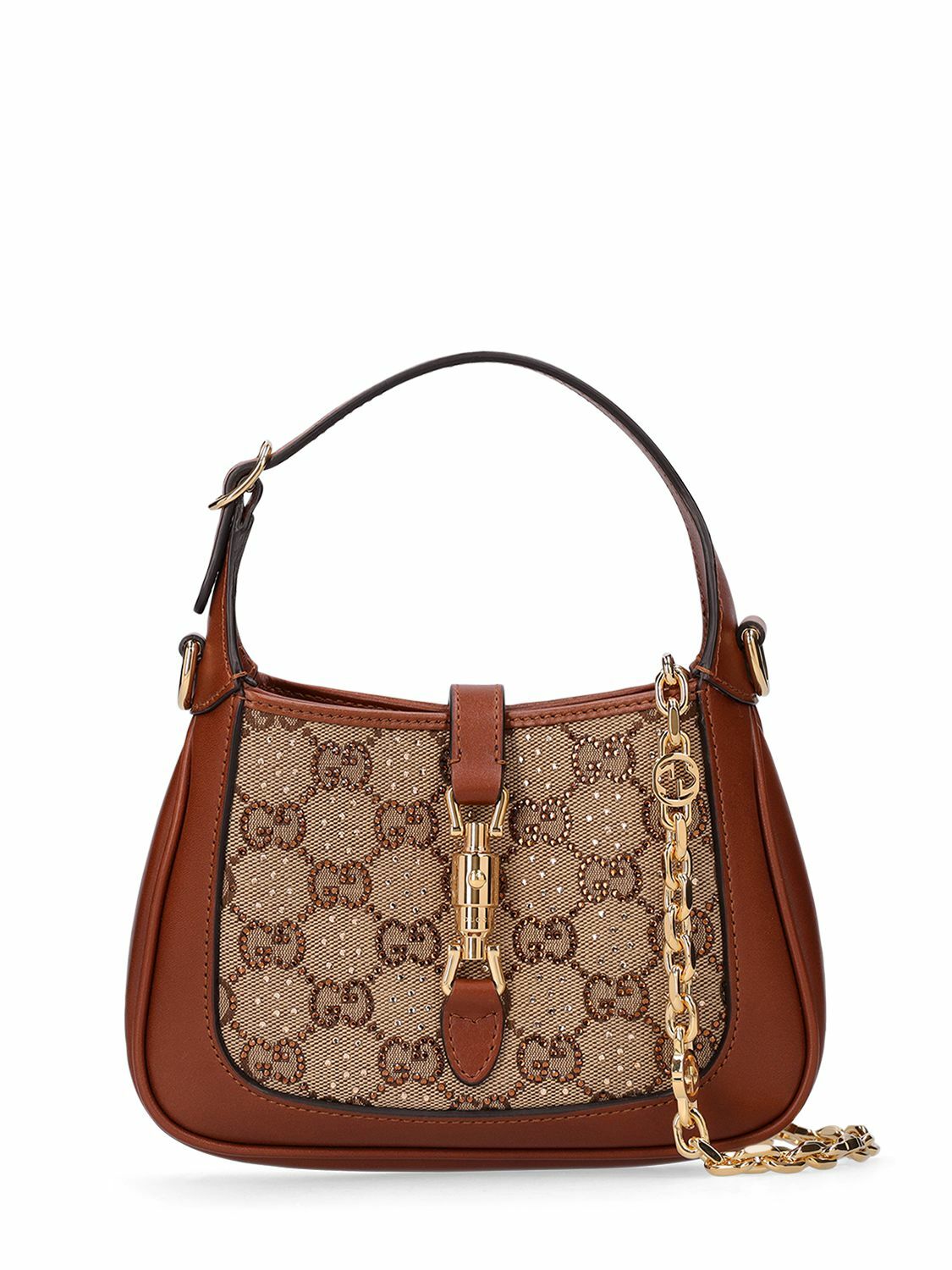 GUCCI Mini Jackie 1961 Gg Canvas Bag Gucci