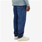 Edwin Men's Loose Tapered Jeans in Mid Dark Used