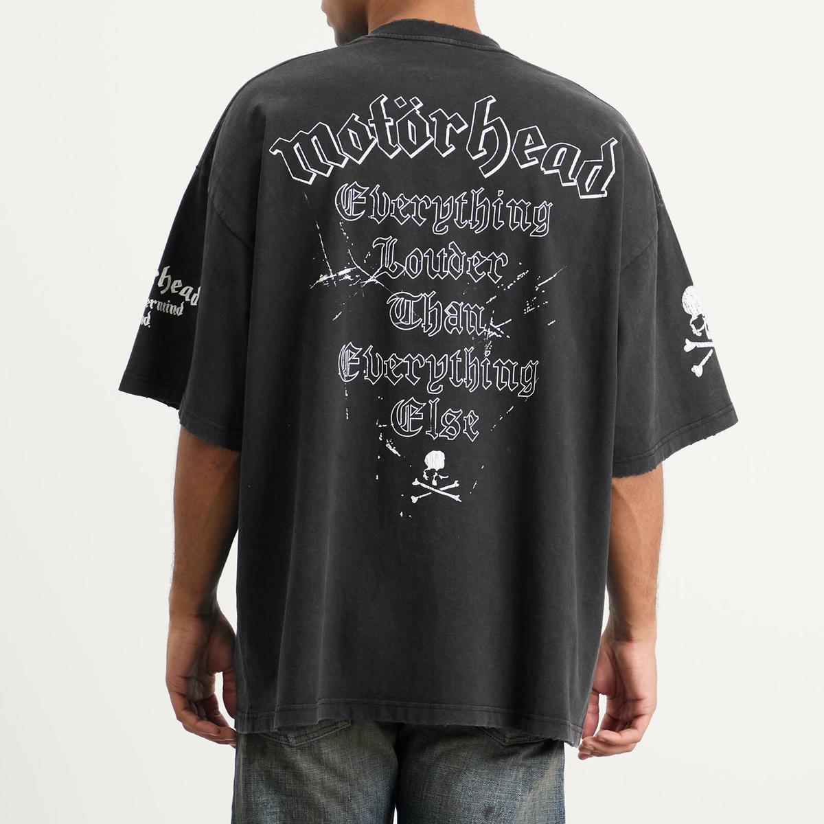 END. Men's X MASTERMIND WORLD x Motorhead RWTD T-Shirt in Black