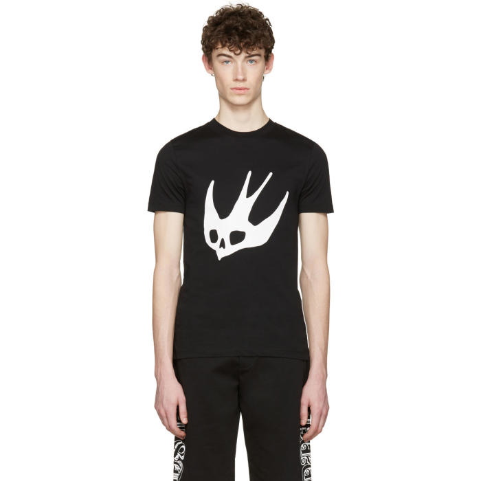 Photo: McQ Alexander McQueen Black Swallow T-Shirt